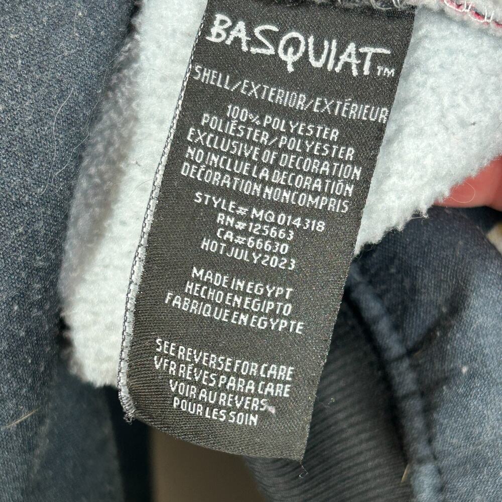 Jean-Michel Basquiat x Members Only Large Pullover Hoodie Hooded Sweatshirt - Picture 8 of 9